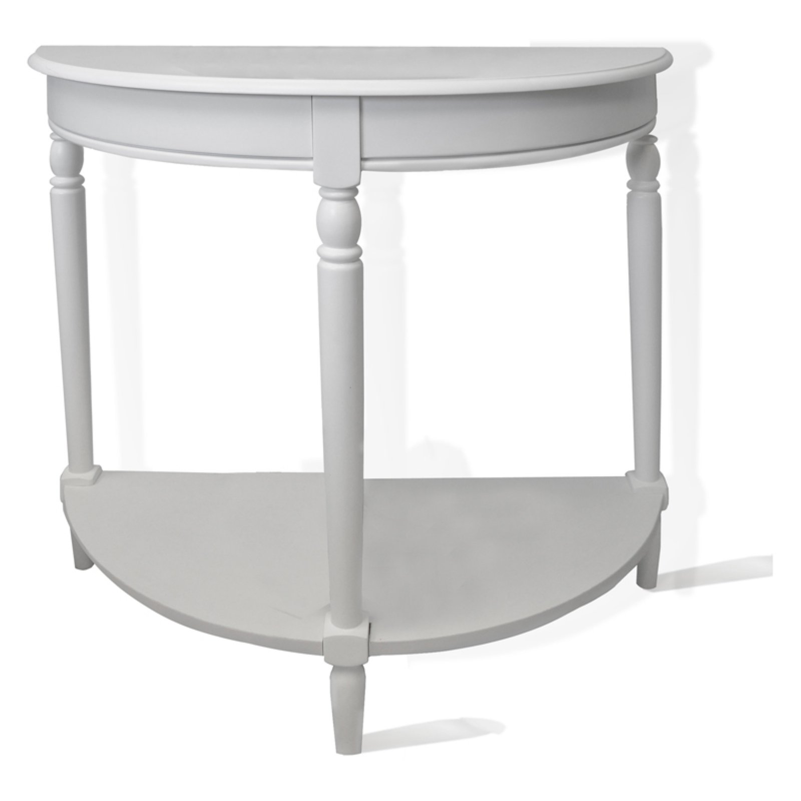 Convenience Concepts French Country Half Moon Hall Table, Multiple