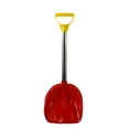 thumbnail image 2 of Snow Shovel Toys – 23” Square Mini Snow Removal Tool with D-Grip Handle, Plastic Scoop for Winter Play, Beach, Driveway, Car, Garden, Snowman Building, Red, Snow Shovel, 2 of 4