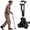 Black, variant on Medline TriGlide Folding Cane, Walking Cane, 32-In to 37-In Adjustable Height, 350 lb. Weight Capacity, Black