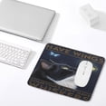 thumbnail image 4 of 10x12 IN Mouse Pad - Tuxedo Cat with Butterfly, Washable and Non-Slip, Great for Computer Use, Perfect for Men and Kids on Special Occasions, 4 of 8