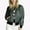 Green, variant on Baqcunre Jackets For Women Autumn/Winter Solid Color Short Fashion Zipper Overlay Jacket Coat Winter Coats For Women Fall Outfits For Women 2023 Black L