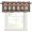 Red, variant on Archway Columns Valances for Windows Farmhouse Kitchen Curtains Valances Rod Pocket Valance Curtains for Windows Vintage Ethnic Traditional Red Castle Window Valances for Bathroom Bedroom 42"x12"