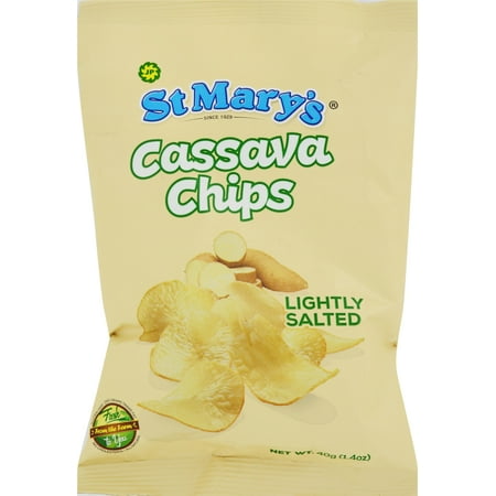 CASSAVA CHIPS, LIGHTLY SALTED