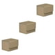 thumbnail image 5 of Tholdsy Caja de almacenamiento de tarjetas comerciales Organizador de gran capacidad Estuches para juegos Contenedor Organización de transporte Marrón claro 3piezas Tholdsy CBP255177, 5 of 6