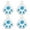 Sky Blue, variant on Partheme 4 Pack Smart Wireless Bluetooth Tracker Key Finder, Anti-Loss Alarm Locator for Pets Dogs Cats, Luggage Wallet Backpack Item Finder, for Home Office Travel, Green