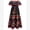 Black, variant on Girls Mexican Dress Spring Summer Floral Print Off-Shoulder Ruffle Traditional Folk Maxi Dress Belted Cinco De Mayo Fiesta Sundress 11-12 Years Black