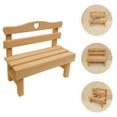 thumbnail image 3 of 1pc Decorative Mini Bench Porch Chair Miniature Landscape Bench Home Decocration, 3 of 9