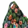 thumbnail image 5 of Hibiscus Lounger Chair Bag, Palm Leaves and Warm Climate Flowers in Cheery Colors, High Capacity Storage with Handle Container, Lounger Size, Multicolor, by Ambesonne, 5 of 5