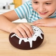 thumbnail image 4 of RICHMJ Chocolate Cream Balls ,3.54in, Slow Rising Scented Chocolate Ball, Stress Relief Fidget Tools for Adults, Party Favors & Stocking Stuffers（B）, 4 of 6