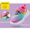 thumbnail image 5 of HARVEST LAND Girls Glitter Sneakers Slip-on Athletic Tennis Shoes for Boys Toddler Little/Big Kids, 5 of 6