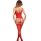 thumbnail image 2 of Mujer Encantadora Lencería Encaje Transparente Mono Erótico Correa Ropa Interior, Rojo, L Advancent XX000149-07, 2 of 7