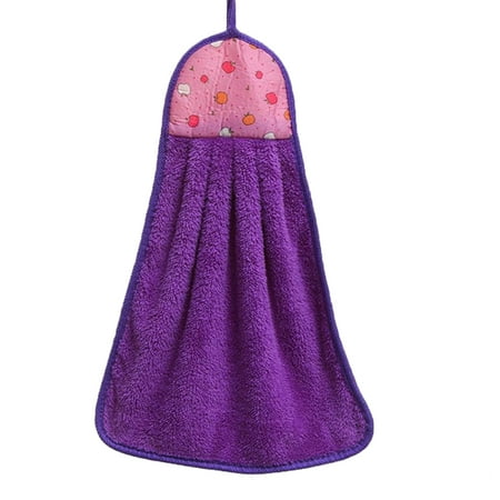 

Hand Towel Can Be Hung for Home Bathroom Kitchen Cleaning Thick Absorbent Cloth Dish Cloth Optional Colors Soft Coral Fleece Hands Towels