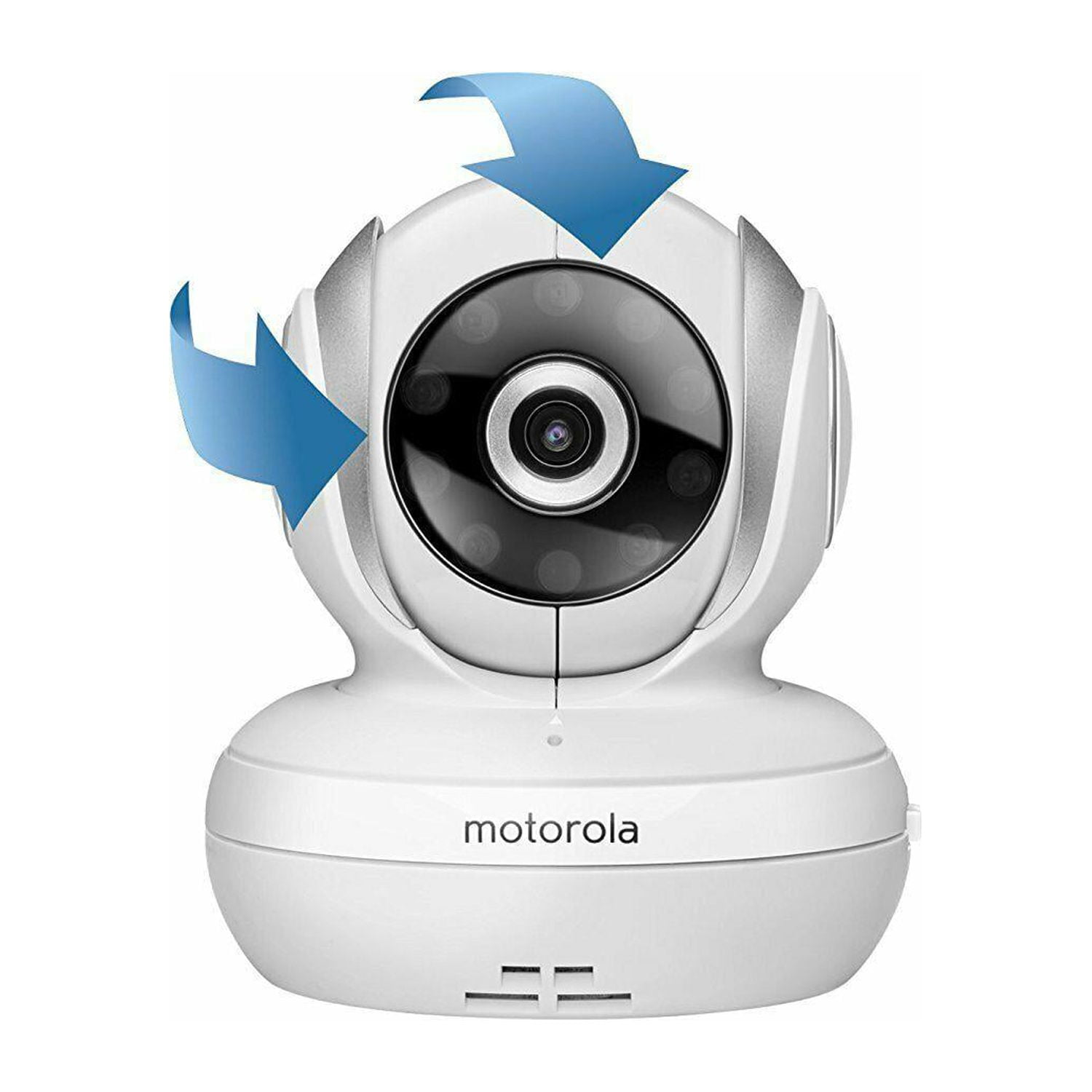 Motorola MBP36S-2 Monitor de video para bebés, dos cámaras, pantalla LCD a  color de 3.5 pulgadas, audio de 2 vías, panorámica remota, inclinación