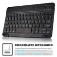 thumbnail image 2 of Pour Samsung Galaxy Tab A 10.1T510/T515 Étui de Protection Clavier Bluetooth Rétroéclairé Coloré Séparé Noir_version Russe, 2 of 5
