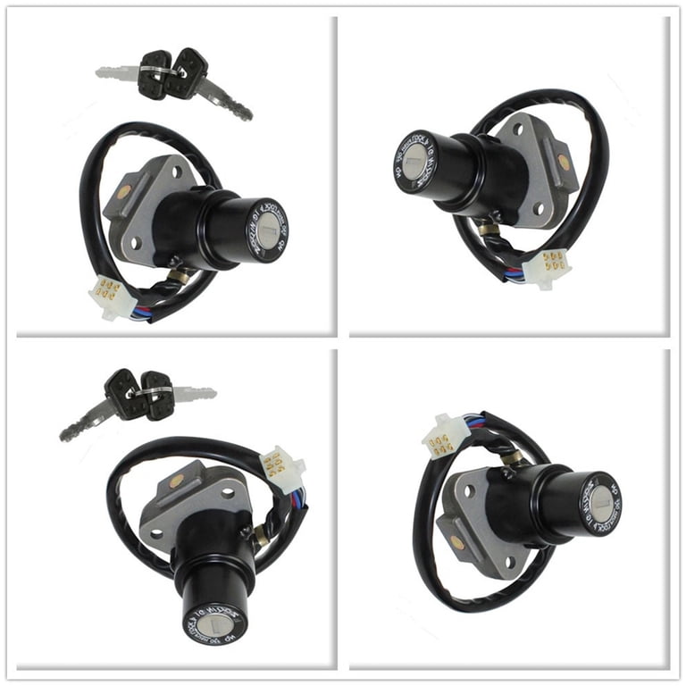 NEW Ignition Key Switch For Kawasaki KLR650 KLR650 1987-2007