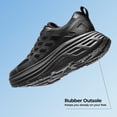 thumbnail image 3 of Zapatillas para caminar de mujer NORTIV 8 SNWS245W negras talla 6, 3 of 9