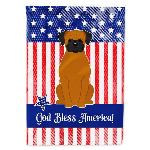 Carolines Treasures BB3110GF Patriotic USA Fawn Boxer Garden Size Flag