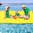 thumbnail image 1 of Alfombrilla de agua flotante PQNQN Lily Pad de 7/8/9/10 pies para adultos y niños, 1 of 6
