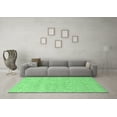 thumbnail image 3 of Ahgly Company Indoor Rectangle Solid Emerald Green Modern Area Rugs, 2' x 3', 3 of 4