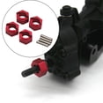 thumbnail image 4 of 4X 1/24 RC Car Wheel Hex Adaptor Spare Parts Extension Hex Hub Adapter for FMS 1/24 Fcx24, 4 of 8