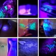 thumbnail image 4 of Lamp Led Ultraviolet Flashlight 365nm Jewelry Identification Lights Ultraviolet Yellow White 3 In 1 Light With Measurement Scale, 4 of 8