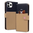 thumbnail image 1 of Compatible avec iPhone 11 Pro Max Étui Portefeuille Motif Animaux Mignons avec Fentes pour Cartes Couverture Rabattable, 1 of 5