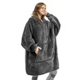 thumbnail image 1 of Yostyle Sudadera Cobija con Capucha,Manta de Franela Gran Tama&ntilde;o con Capucha y Mangas,Extrasuave y Acogedora Manta para Adultos,Cobija port&aacute;til Multifuncional,Talla &uacute;n, 1 of 7