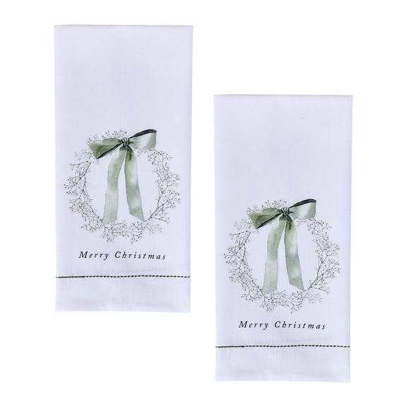 Split P Everlasting Christmas Dishtowel Set Of 2