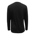 thumbnail image 4 of Womens Sexy Tops Long Sleeve Henley Half Zipper Fitted Low Cut Pullover Shirts 2025 Fall Fashion Trendy Casual Blouses, 4 of 4