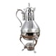 thumbnail image 2 of Tetera de cristal ligera de lujo con Base para r café, servir té, cafetera extraíble para té de frutas, Espresso, fiesta doméstica, té fragante Plata Soledad Tetera De Café, 2 of 10