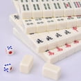 thumbnail image 2 of Dominó chino Juego de juegos tradicionales chinos tradicionales para viajes de Mahjong de 30 mm, accesorios de entretenimiento para interiores, 2 of 8
