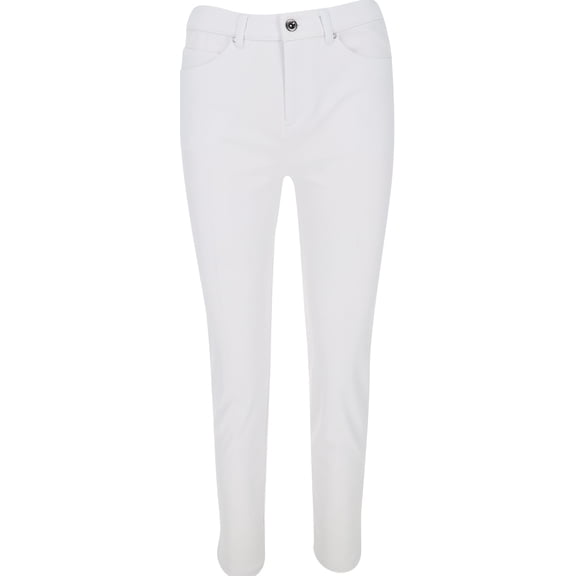 Greg Norman Lexi 28 Inch Stretch White Pants Women M