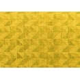 thumbnail image 1 of Ahgly Company Machine Washable Indoor Rectangle Oriental Yellow Modern Area Rugs, 7' x 9', 1 of 4
