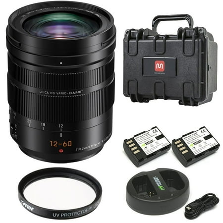 - Panasonic LUMIX G LEICA DG Professional Lens, POWER Optical I.S.,12-60mm Bundle