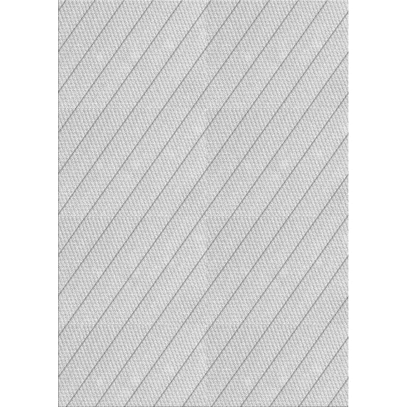 Ahgly Company Indoor Rectangle Patterned Dark Gray Novelty Area Rugs, 6' x 9'