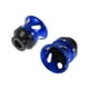 thumbnail image 1 of Protector de guardabarros de aleación de aluminio de 14mm para slider de marco de motocicleta, protección contra caídas, 46mm, 46mm, azul, negro, 2 Pcs, 1 of 7