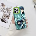 thumbnail image 3 of Funda de teléfono de Anime Demon Slayer para iPhone, cubierta trasera a prueba de golpes, mate caramelo, lo último de Japón, 15, 14, 13, 12, 11 Pro Max, XR, XSMAX, 7 Plus, 3 of 5