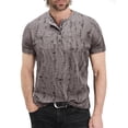 thumbnail image 1 of Hiiyo Men's Ripped Short Sleeve T Shirt, Sizes S-XXL, 1 of 4
