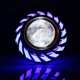 thumbnail image 3 of Faro de motocicleta LED Halo único Angel Devil Eye Vevor Blue, 3 of 5