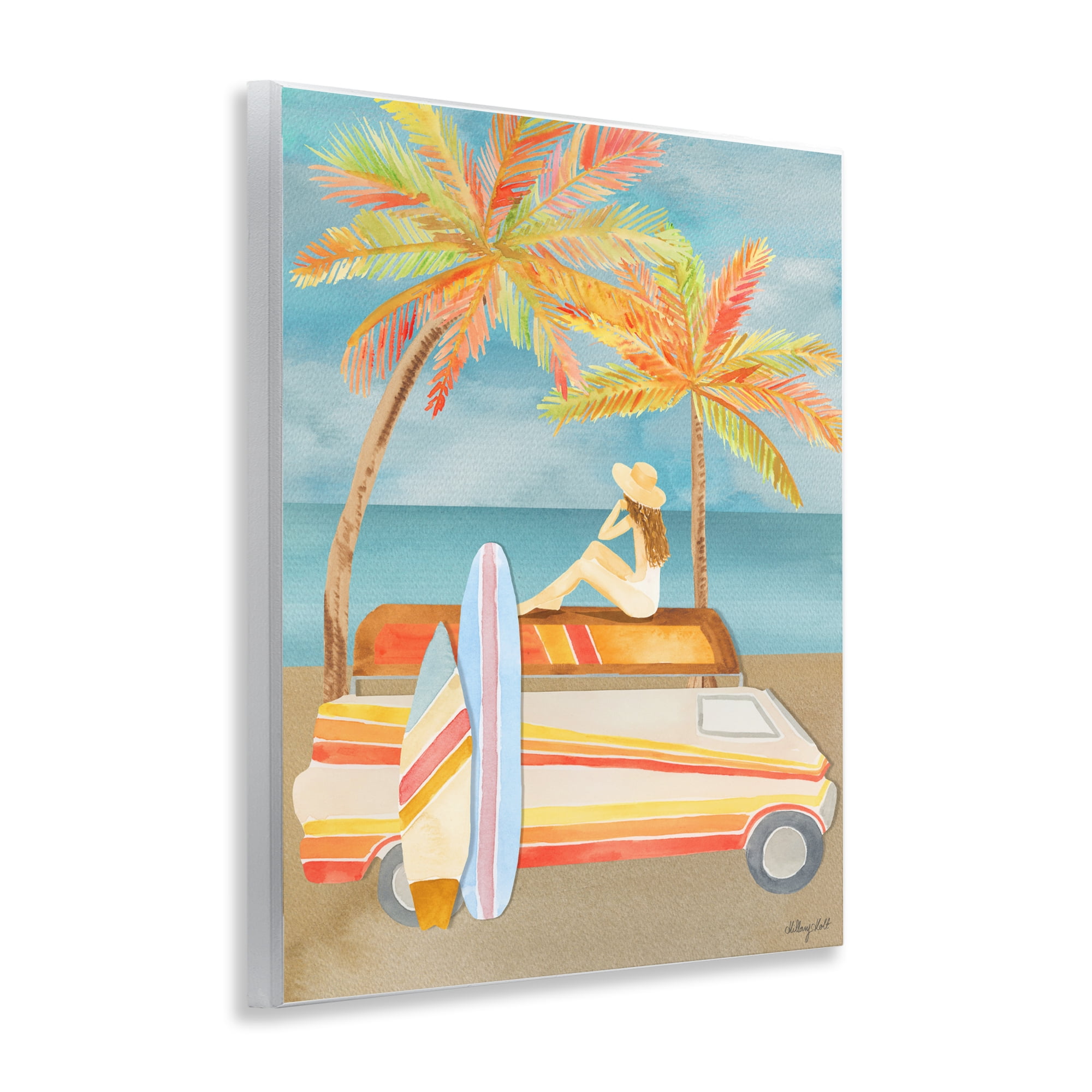 Stupell Industries California Road Trip Wall Plaque Art, design by Hillary Holt