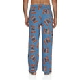 thumbnail image 2 of Fun Boxers Pantalon de Pyjama et de Détente pour Hommes à Imprimés Amusants de Pêche, 2 of 2