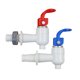 thumbnail image 5 of 2 grifos de repuesto con palanca para bebidas, color azul y rojo, para agua fría y caliente. Juego de grifos dispensadores de agua., 5 of 9