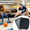 thumbnail image 3 of Mightlink Bowling Ball Microfiber Towel Anti-slip Grip Bowling Quick-drying Washable Dirt Cleaning Rag Bowling Accessories, 3 of 8