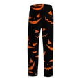 thumbnail image 4 of Satingcolo Mens Pajama Pants Halloween Funny Pajama Pants for Men with Drawstring Soft Printed Sleepwear Bottoms Sleep Lounge Pants, 4 of 7