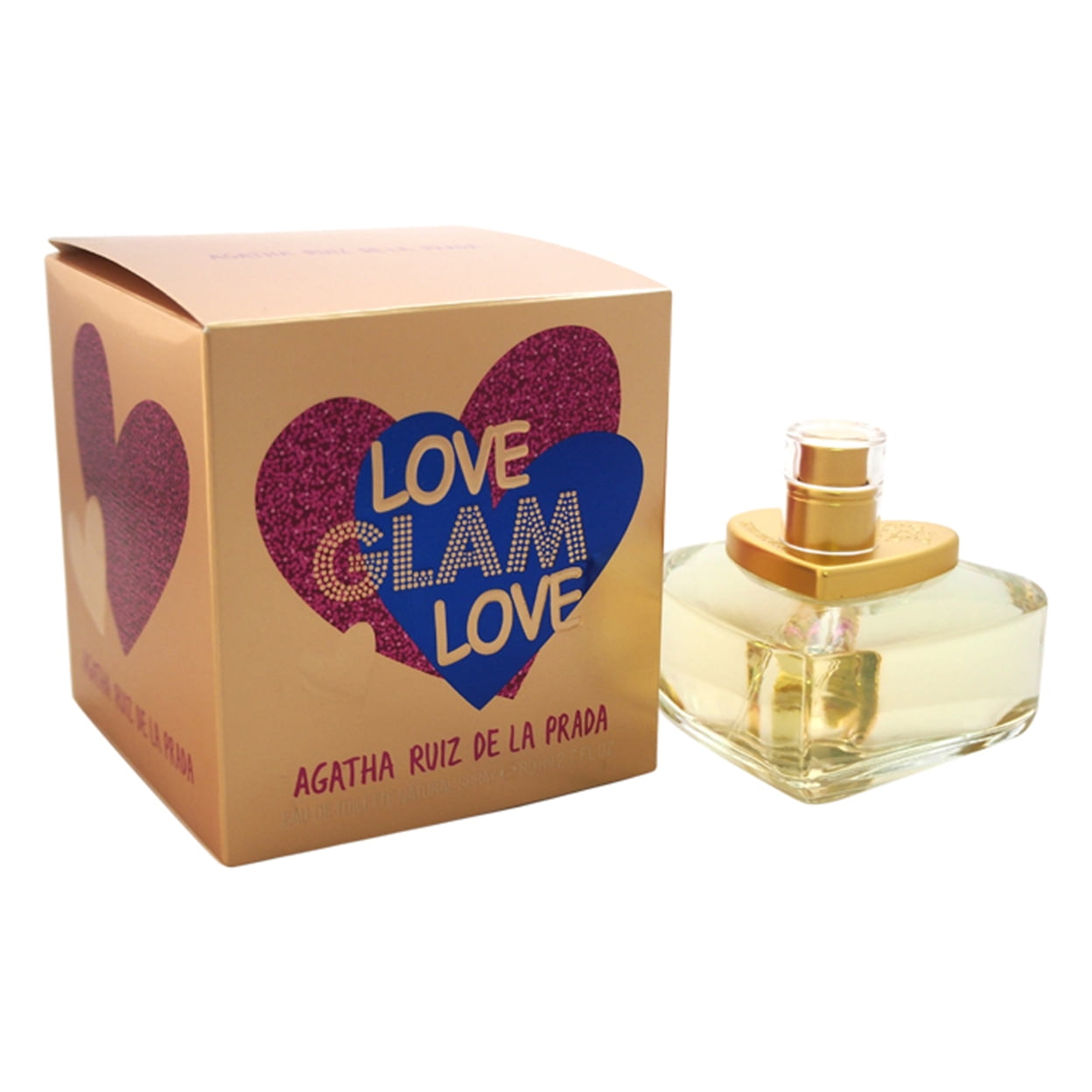 Love Glam Love by Agatha Ruiz De la Prada for Women  oz EDT Spray -  