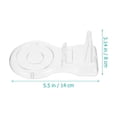 thumbnail image 2 of Nestingho 3Ud Base Para Taza Y Platillo De Té En Acrílico Resistente Para Y Restaurante, 2 of 8