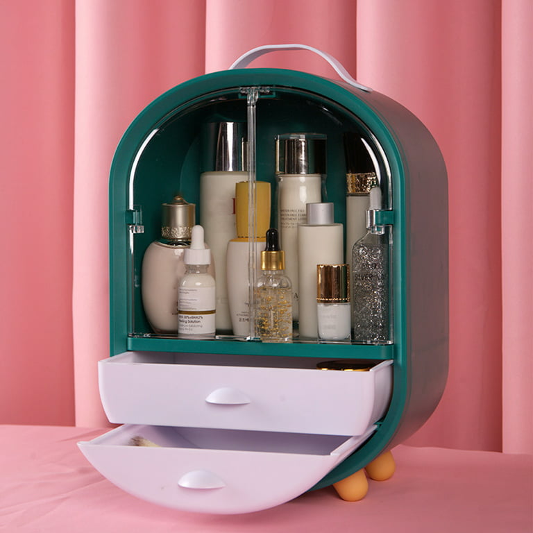 Large Cosmetic Storage Box Waterproof Dustproof Desktop Beauty FOR