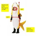 thumbnail image 2 of Rasta Imposta Yellow Shark Costume for Ages 12-24 Months, Infant Costume, Unisex for All Babies and Toddlers, 2 of 2