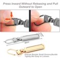 thumbnail image 3 of Queilt 4Pcs Zipper Pull Replacement for Small Holes Zipper, Detachable Zipper Tab Repair for Clothing Jackets Boots, 3 of 5