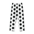 thumbnail image 4 of Xecao Soccer Ball Men's Straight Lounge Pajama Pants: The Ultimate in Comfortable Sleepwear, 4 of 9
